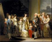 Francisco de Goya Charles IV of Spain and His Family oil painting artist